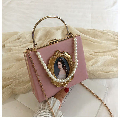 CB226 Fashion Box shaped Clutch Bags ( 4 Colors )
