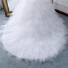 CW496 Real pictures plus size Tiered mermaid Wedding dress