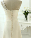 BH91 One Shoulder Applique Chiffon Bridesmaid  Dress