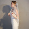 BV43 Lace edge Bridal Veils