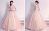 Fairy Floral Quinceanera Dress