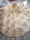 CG146 Real Photo champagne Wedding Gown+ matching veil