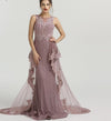 LG99 : 2 Styles Pearls beaded Evening Gowns