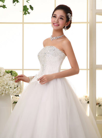 CG11 Plus size Korean Style Sweet Princess Wedding Dresses