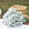 DIY134 : Artificial 2 forks flower bouquet for wedding  decoration