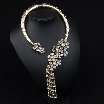BJ183: 2 Styles fashion Open Choker Necklace