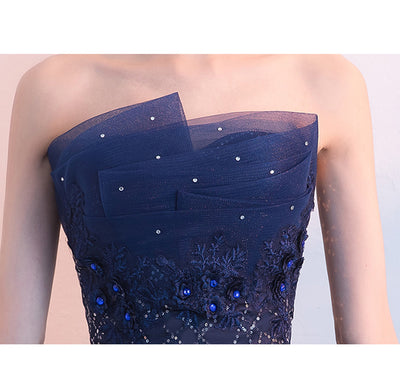 PP132 Short Front Long Back Prom Dresses(5 Colors)