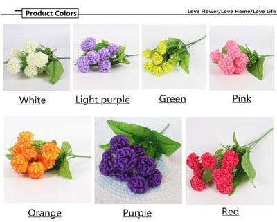 DIY133 Artificial Lavender ball Flower for wedding & Party decoration