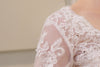 CW73 V-neck Backless Mermaid Wedding Gown