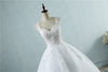 CW488 Real pictures Wedding dress Spaghetti Straps pearl beaded