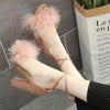 BS125 Feathers Bridal heels ( 3 Colors)