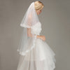 BV59 : 2 layers Bridal veil 150 cm