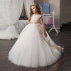 FG62 Puffy Lace Flower Girl Dress