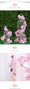 DIY137 Artificial Sakura Cherry flower vine ( 3 Colors )