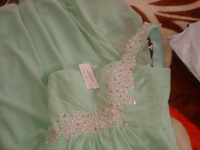 BH307 One Shoulder Chiffon Bridesmaid dresses ( Custom Colors )