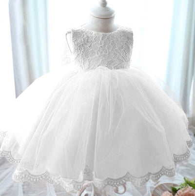 FG239 Toddler Lace Flower Girl Dresses