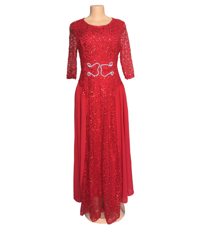 PP234 Plus Size sequines Prom Dresses( 6 colors)