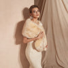 WJ82 Bolero Faux Fur for party ( 16 Colors )