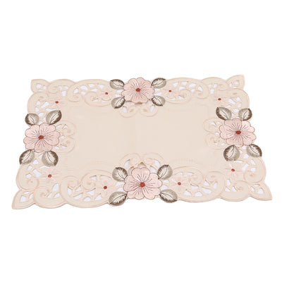 DIY364 : 2 styles Embroidered Table Runner