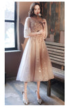 BH254 : 2 Styles Korean sequined Homecoming Dress