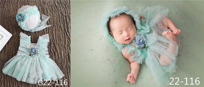 PH18  Newborn Photography props and romper (3 Colors )
