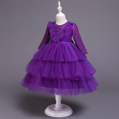FG316 Princess dress for girls (6 Colors)
