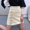 CK61 Chic High waist Leather skirts ( 3 Colors )