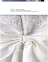 FG376 white Lace flower girl dresses
