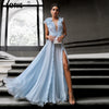 PP605 Open Back Prom Dresses
