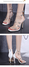 BS194 Butterfly knot design Bridal Heels ( 3 Colors )