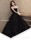 BH275 Feather Strapless Shining  Occasion Gowns ( 2 Colors )