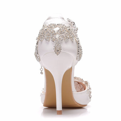 BS313 Diamonds Wedding heels