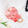 CB400 Pink Satin Prom Clutch Purses