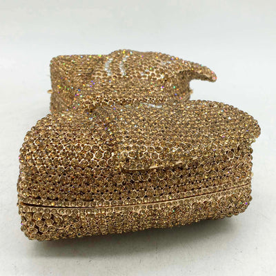 CB251 Luxurious Bow shaped diamond Evening Clutch Bags (4 Colors )