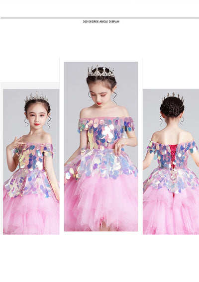 FG400 : 3 styles sequin pageant dresses