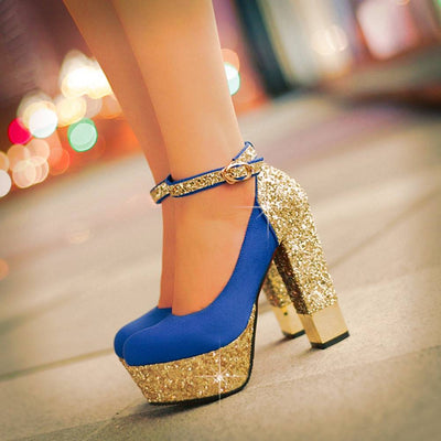 BS161 Classic Glitter Bridal Shoes ( 7 Colors )