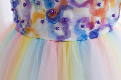 FG404 Colorful Tutu dresses for Girls ( 3 Colors )