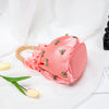 CB400 Pink Satin Prom Clutch Purses