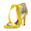 BS115 Crystals Tassel Bridal Shoes ( 13 Colors )