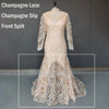 CW734 Real sample picture 2pcs bohemian Bridal dress