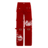 TP50 Harajuku High Waist Big Pocket Pants