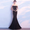 PP297 Big Bow Strapless mermaid Prom dresses(6 Colors)