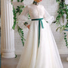 BH283 Classy Ivory Bridesmaid Dresses