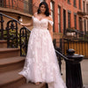 CW569 Plus Size Off the Shoulder Wedding Dresses