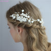 BJ207 Wedding Hair Jewelry pins and comb