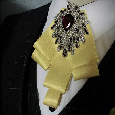GM32 : 3PCS Korean fashion Bow Tie Sets for grooms (11 Colors)