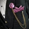 GM32 : 3PCS Korean fashion Bow Tie Sets for grooms (11 Colors)