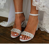 BS182 Diamond Wedding shoes