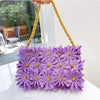 CB218 Daisy Flowers beads Party Bags (Pink/Purple)