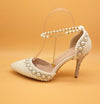 BS34 Pearl rhinestone Bridal shoes (7 Colors)